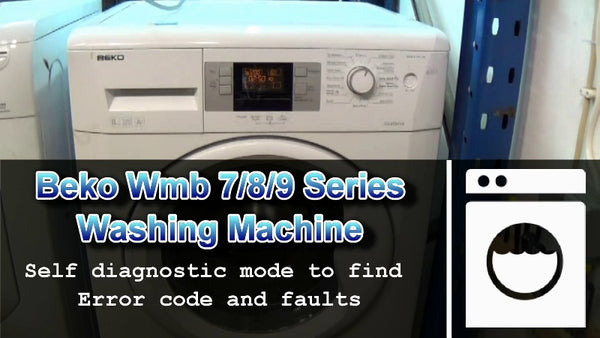 Beko washing machine wmb 7, 8, 9 Series diagnostic & test mode