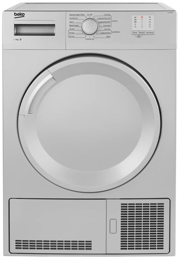 Beko DTGC7000W Tumble dryer fails to come on Front panel, all leds flashing like Blackpool illuminations.