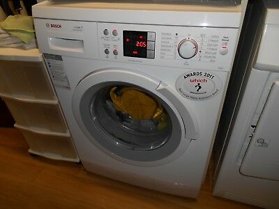 Bosch LOGI xx8 WAS32461GB washing machine will not stop washing