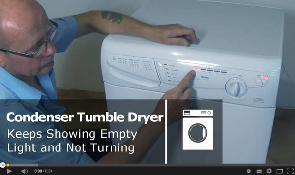 Condenser Tumble Dryer how to replace the pump unit.