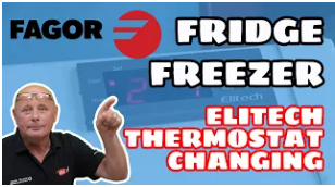 Fitting Elitech STC 1000 Electronic Thermostat To Fagor Fridge Freezer