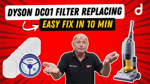 How To Replace Dyson DC01 Vacuum Cleaner Filters?