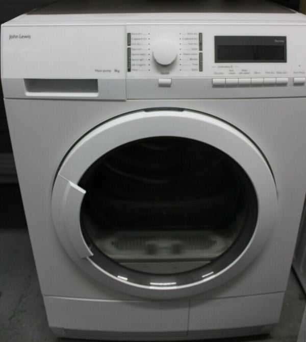 John Lewis Condenser Heat Pump Tumble Dryer JLTDH17 switching of to early, or resetting tocupboard dry from extra dry