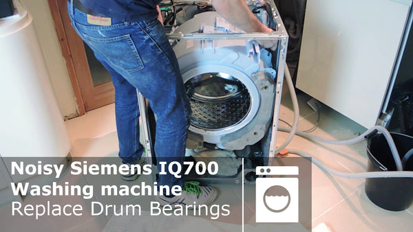 Noisy Siemens IQ700 washing machine How To Replace Drum Bearings