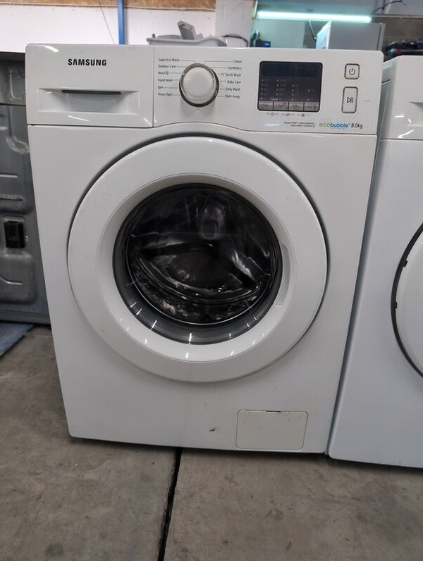 Samsung WF80F5E0W4W/EU Washing Machine Shows E3 Error & Motor Alarm
