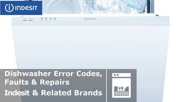 Hotpoint, Indesit Ariston dishwasher not filling F02, F06 or F07 error code