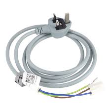 Beko Blomberg Grundig Washing Machine UK Power Cord Mains Cable Lead 1.8m C00865149