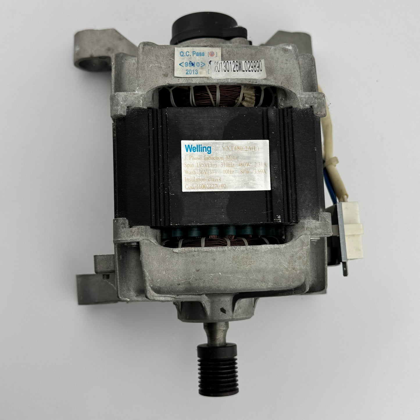 Indesit Motor : Welling YXT480-2A(L) 160031876 W10905768 ( YXT-480-2-6L ) 482000090245