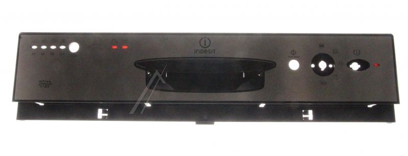 Indesit Control Panel Fascia - Inox Stainless Steel