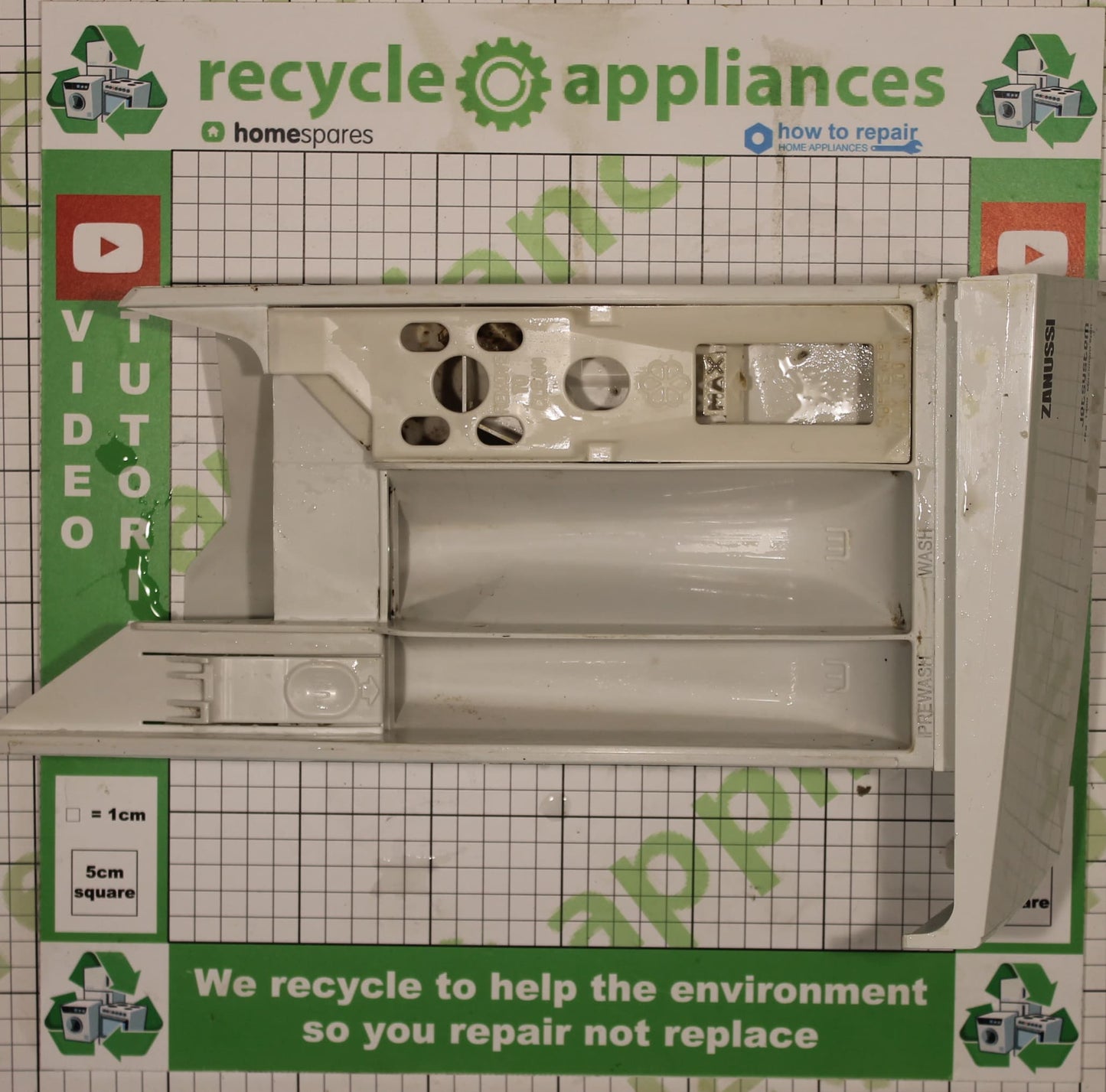 Washing Machine Soap Detergent Drawer 1246103624
