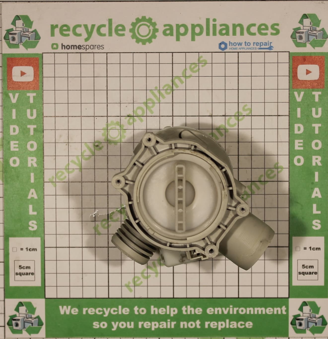 Washing Machine Drain Pump Assembly Hanning DP020-18