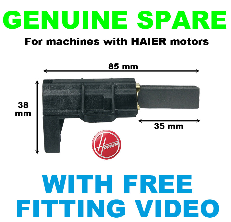 Candy Hoover Washing Machine Carbon Brushes Pair 49028928