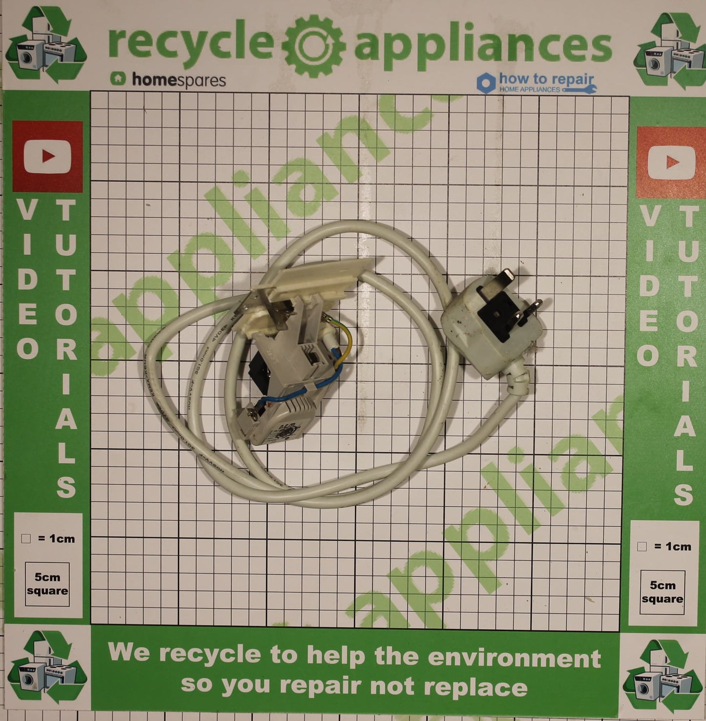 Hotpoint Mains Cable Electric Filter C00379603