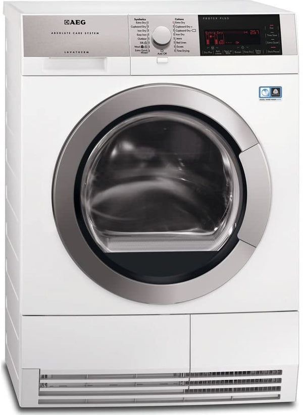 AEG T97689IH3 Heat Pump Condenser Tumble Dryer from 2015 with error code E50