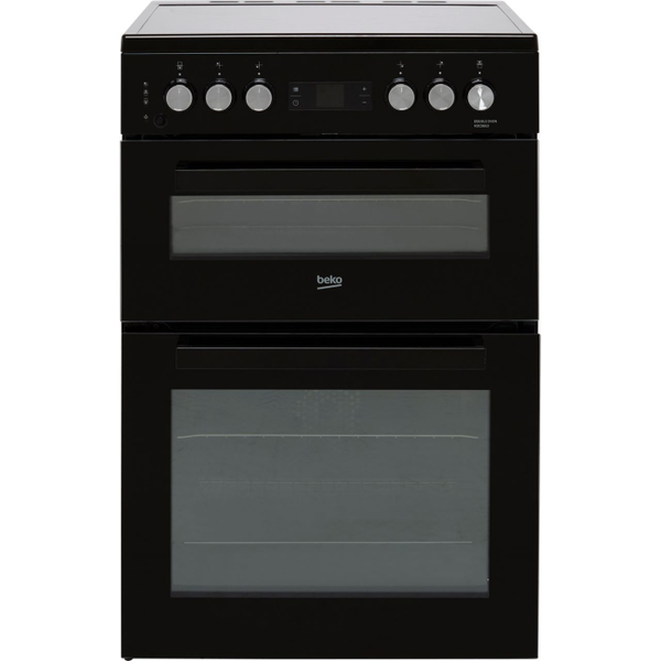 Beko KDCS663K Electric Cooker Bottom Oven Broken Door Glass