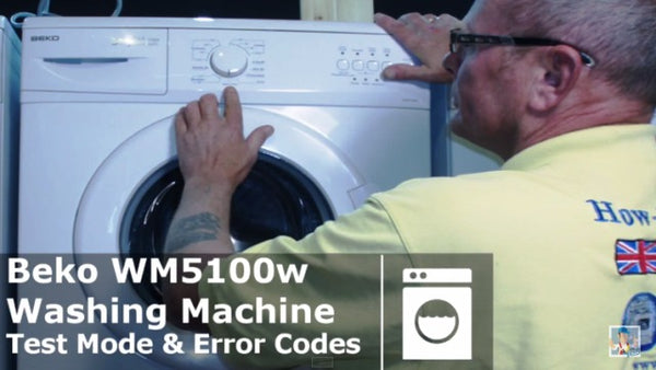 Beko washing machine self test & diagnostic mode