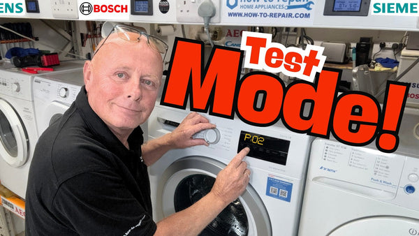 Bosch Series 6 WAT28421GB/01 Washing Machine Teardown: Diagnostic Mode & Error Codes