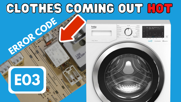 Beko wtk range of washing machines Error Code E03