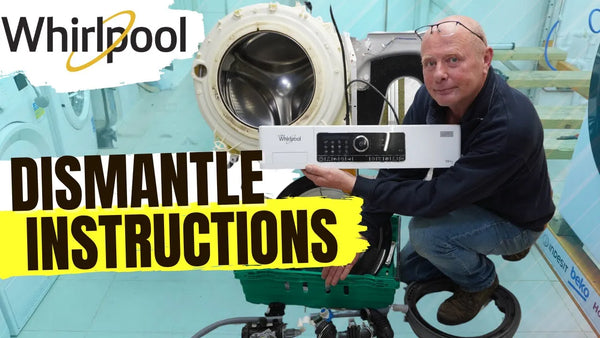How to Dismantle Whirlpool Zen FSCR10431 Washing Machine? | Step by Step Whirlpool Disassembling Guide