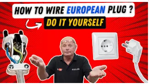 How To Wire A New European Continental Electrical Plug? | Wiring European Plug Guide