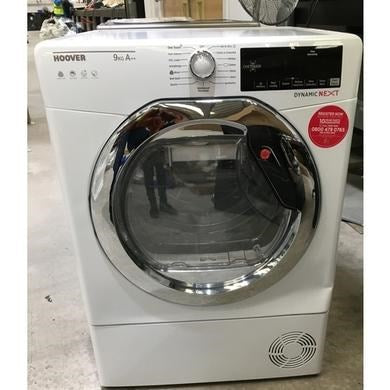 Hoover Candy DX H9A2DCE-80 Tumble Dryer The clothes get warm but don’t dry and no water is collected in the door reservoir