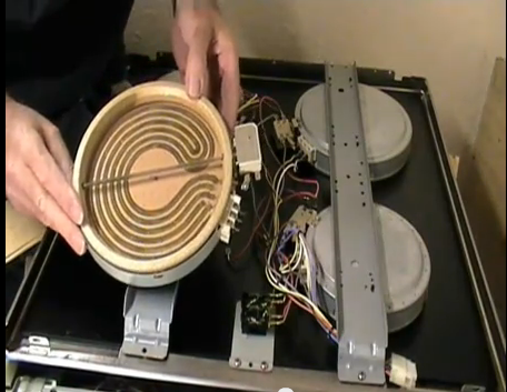Hotpoint EW74 cooker hob element Replacement