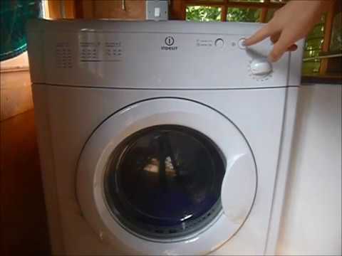 Indesit Vented Tumble Dryer ISL60V It gets hot but only runs for a few minutes then stops the cycle?