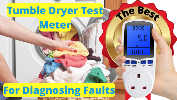 Testing and diagnosing faults on tumble dryers, using a smart meter