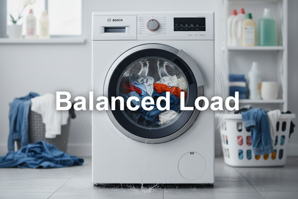 Washing machine banging intermittently. Bosch Wae24277