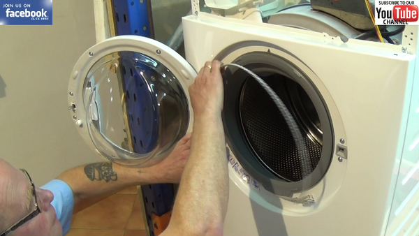 How to replace an Aeg washing machine door seal.