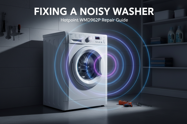 Hotpoint WMD962P(UK) Violent banging at higher spin speeds.