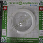 Washing Machine Door Glass, Frame Complete With Hinge 00355529