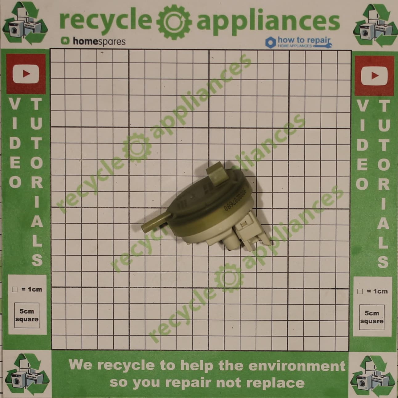 Genuine Washing Machine Pressure Switch 00604458