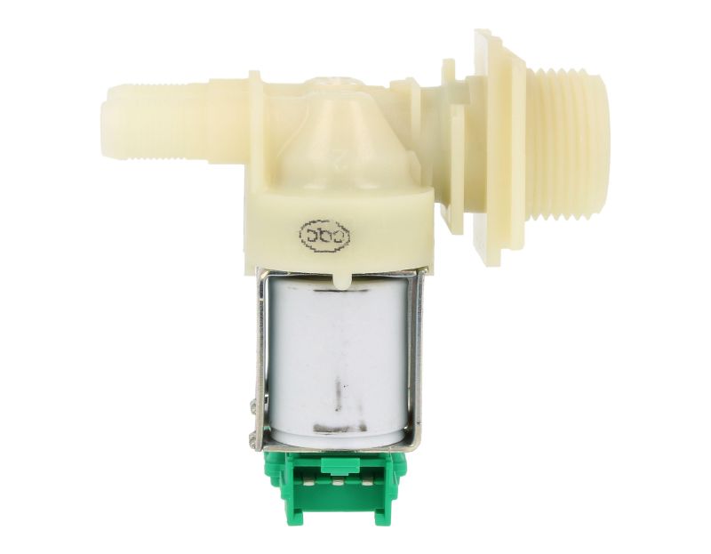 Bosch Neff Siemens Cold Water Double Solenoid Inlet Valve : 180Deg. With 10.5 Bore Outlets 10031360