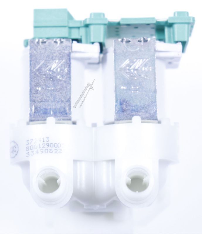 Bosch Neff Siemens Cold Water Double Solenoid Inlet Valve : 180Deg. With 10.5 Bore Outlets 10031360