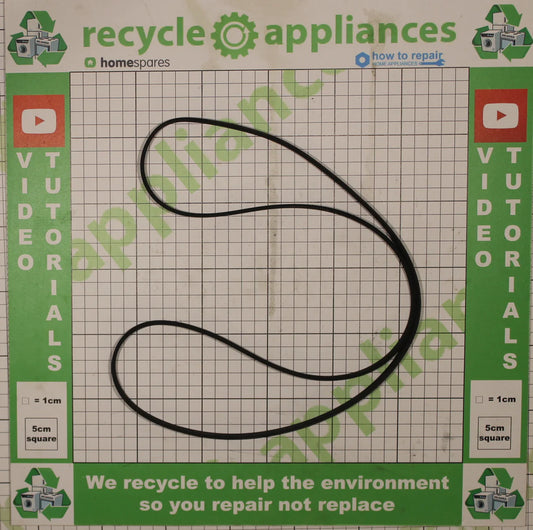 Bosch Neff Siemens Washing machine Poly-Vee Drive Belt - 1180 4 rib 5420004661
