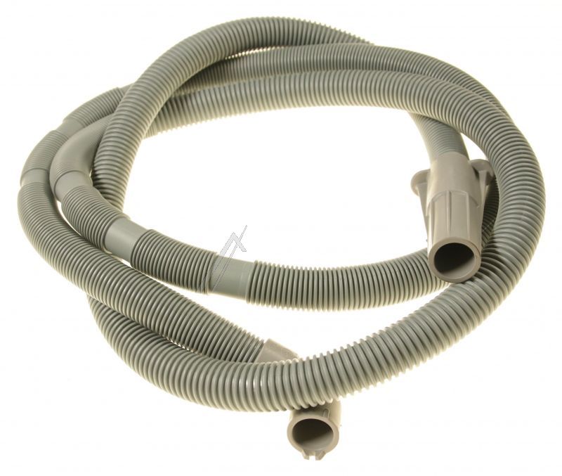 Electrolux 2.6Mtr. Drain Hose Long Straight 21mm To Right Angle End 21mm Internal Dia's. (UK)