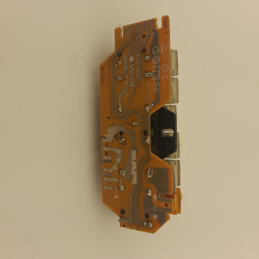 Miele Washing Machine Push Button Switch, PCB Printed Circuit Board 4363860