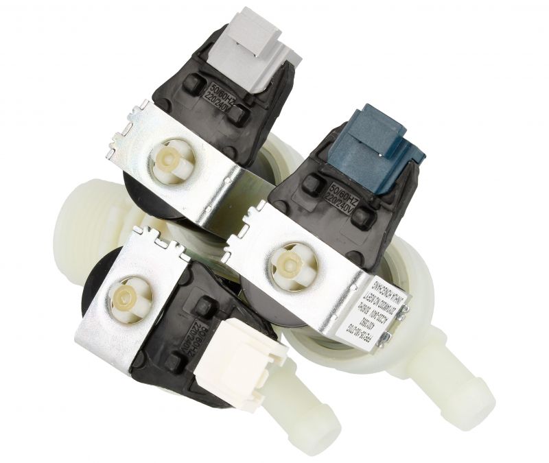 Hoover Triple Inlet Solenoid Valve : ONE 90Deg. Two 180Deg. With 12 Bore Outlets 43013592