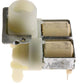 LG Cold Water Double Solenoid Inlet Valve : 180deg. With 12 Bore Outlets 5220FR1251E
