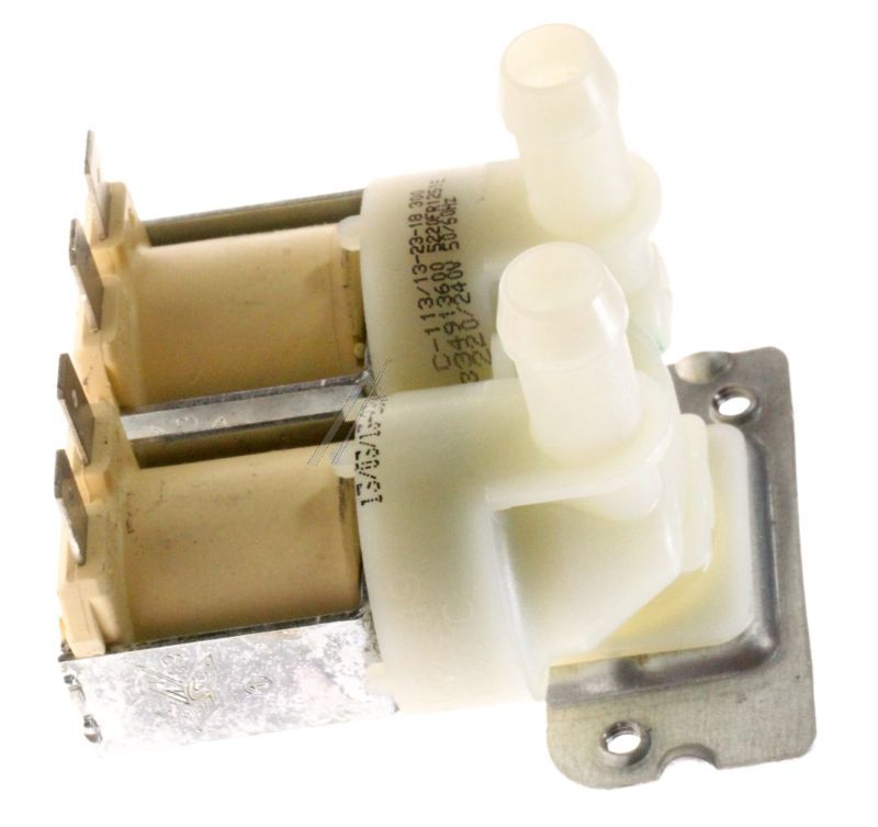LG Cold Water Double Solenoid Inlet Valve : 180deg. With 12 Bore Outlets 5220FR1251E
