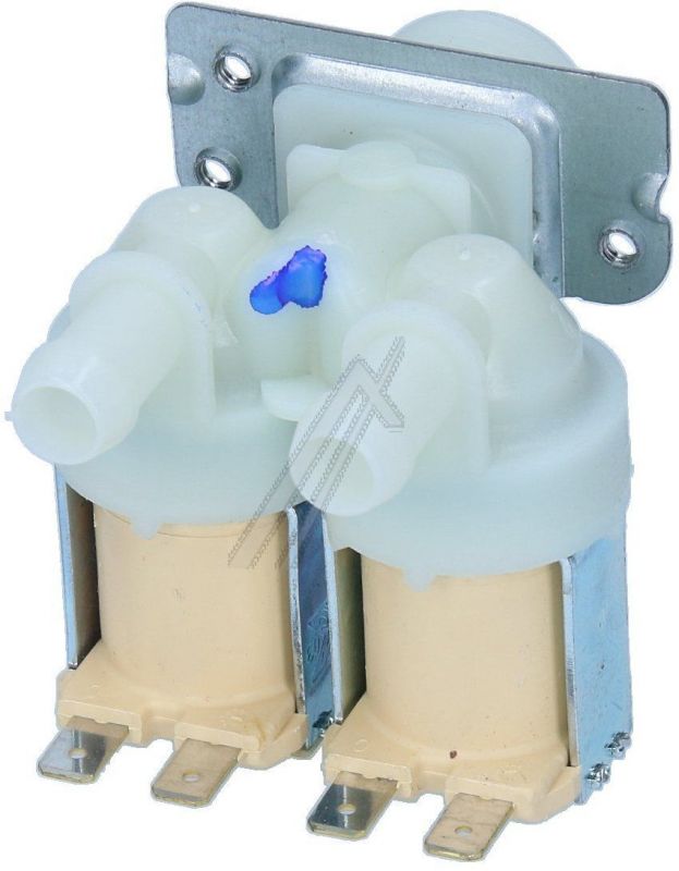 LG Cold Water Double Solenoid Inlet Valve : 180deg. With 12 Bore Outlets 5220FR1251E