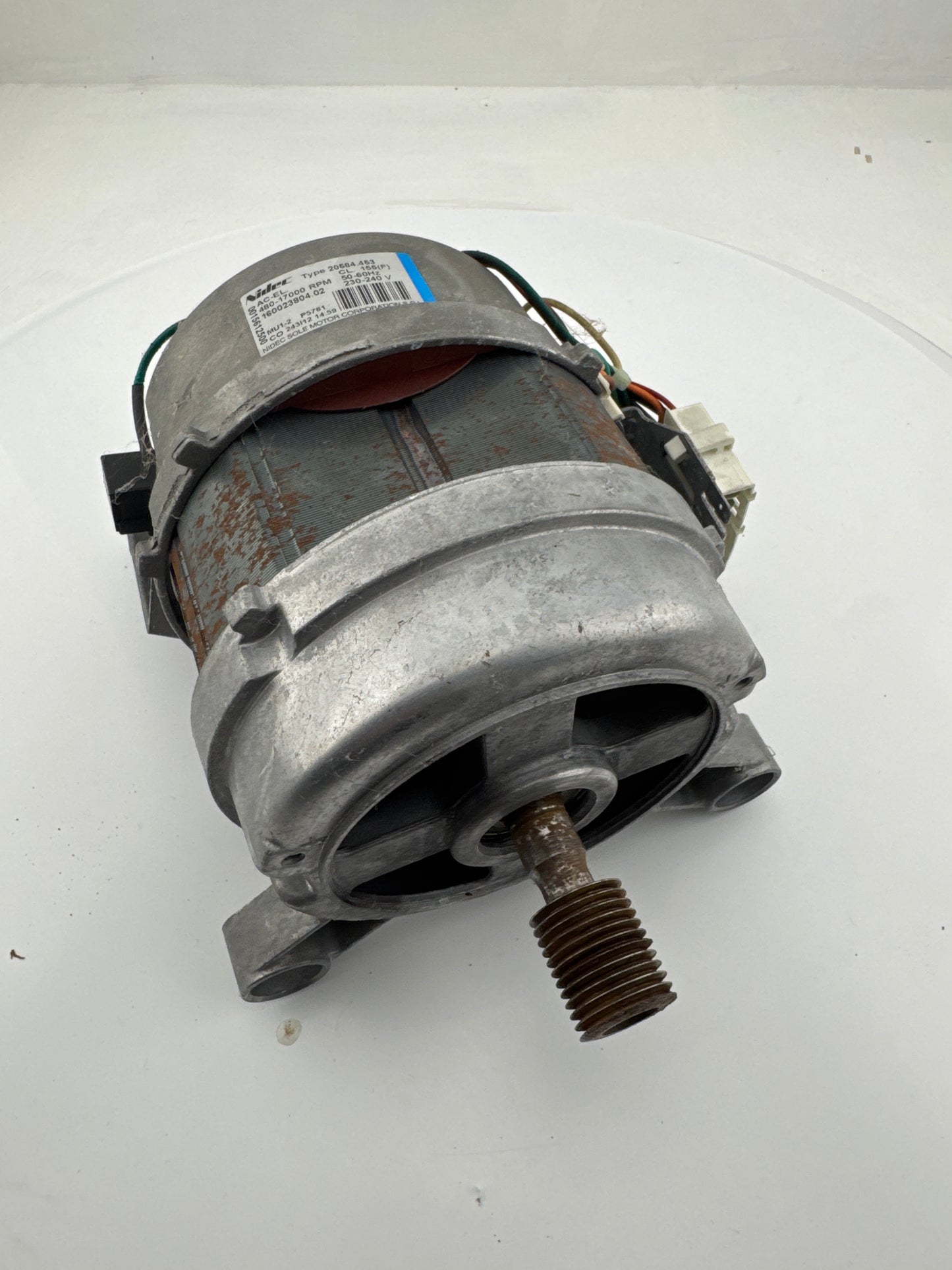Motor : NIDEC SOLE 20584.453 AC-EL. 12500RPM 400W	Hotpoint, Indesit