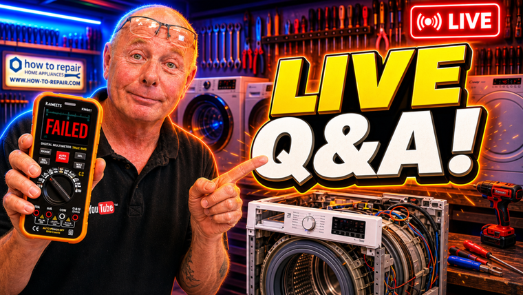 ASK THE EXPERT: Answering Appliance Repair Questions Live Show Ep 34