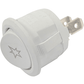 Amica Bush Logik Cooker Oven Ignition Button Knob Round White 32001585