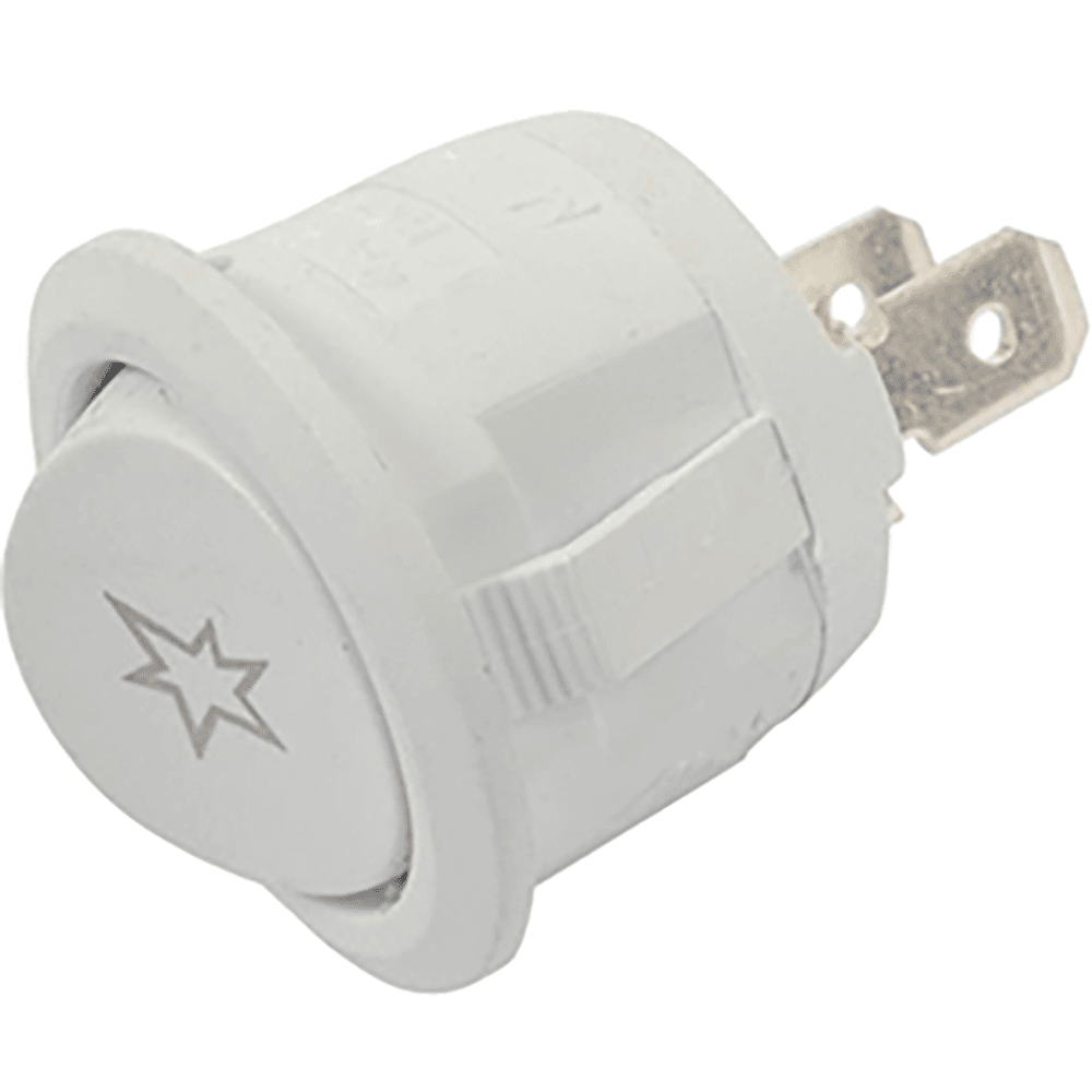 Amica Bush Logik Cooker Oven Ignition Button Knob Round White 32001585