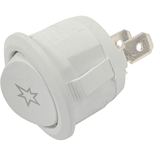 Amica Bush Logik Cooker Oven Ignition Button Knob Round White 32001585