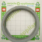 Bosch Neff Siemens Washing Machine Door Seal Gasket 00443455