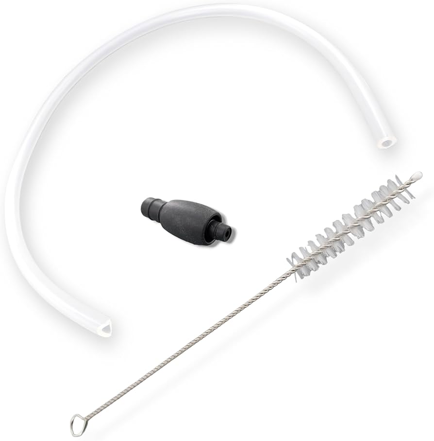 Bosch Neff Siemens Espresso Coffee Machine Suction Hose Milk Tube with Intake Fitting (370mm) 00654026