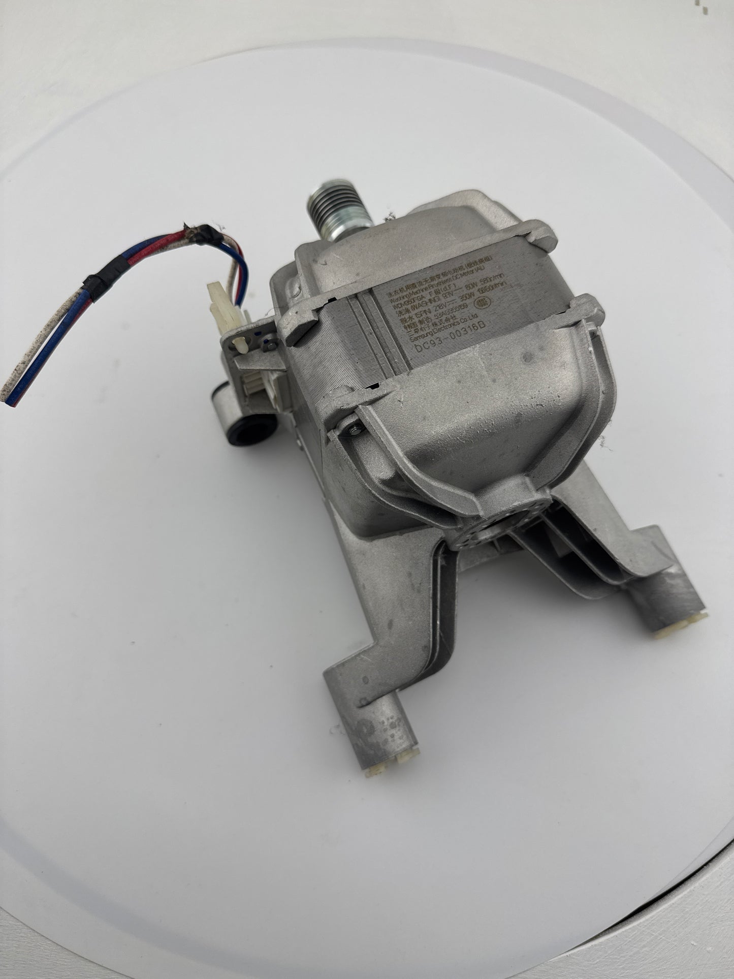 Samsung Motor Assembly : Brushless : DC93-00316A Wash 50w 370rpm / Spin 540w 10950rpm